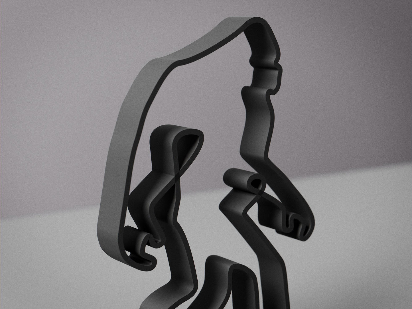 Bigfoot - Line Art Figure