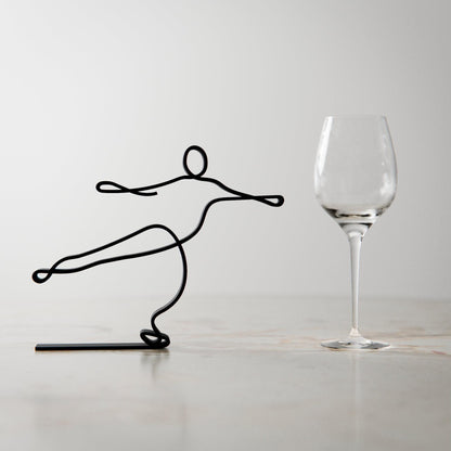Figure Skater - Customized Line Art Figure