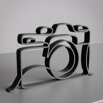 Camera - Customized Line Art Figure