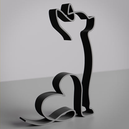 Chihuahua Dog 04 - Line Art Figure