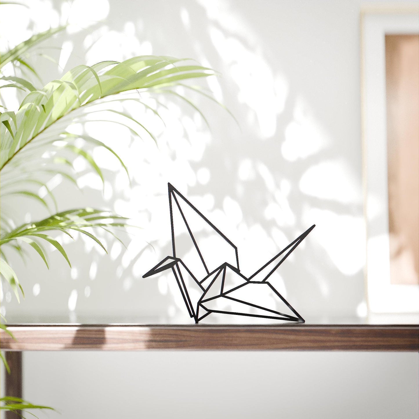 Origami Bird - Customized Line Art Figure