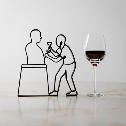 Sculptor - Customized Line Art Figure