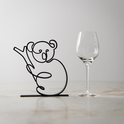 Koala - Customized Line Art Figure