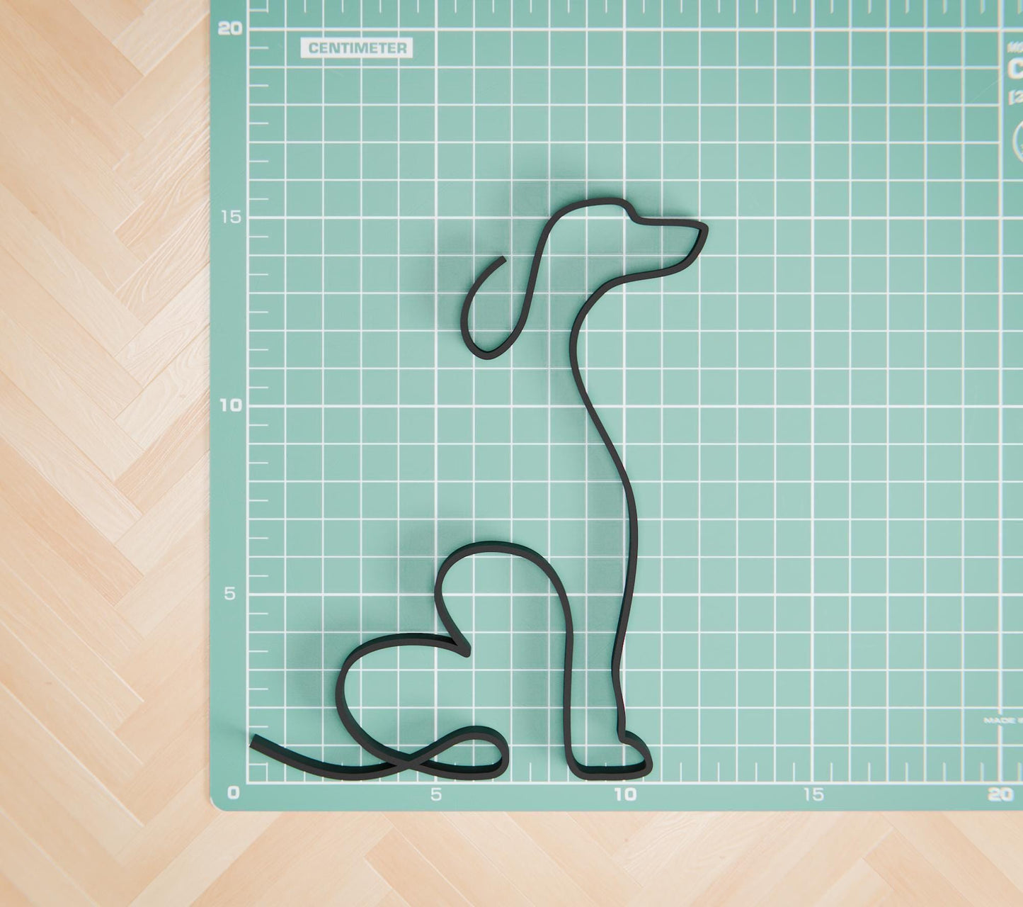 Dachshund Dog 17 - Line Art Figure
