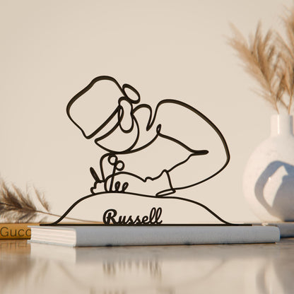 Surgeon - Customized Line Art Figure