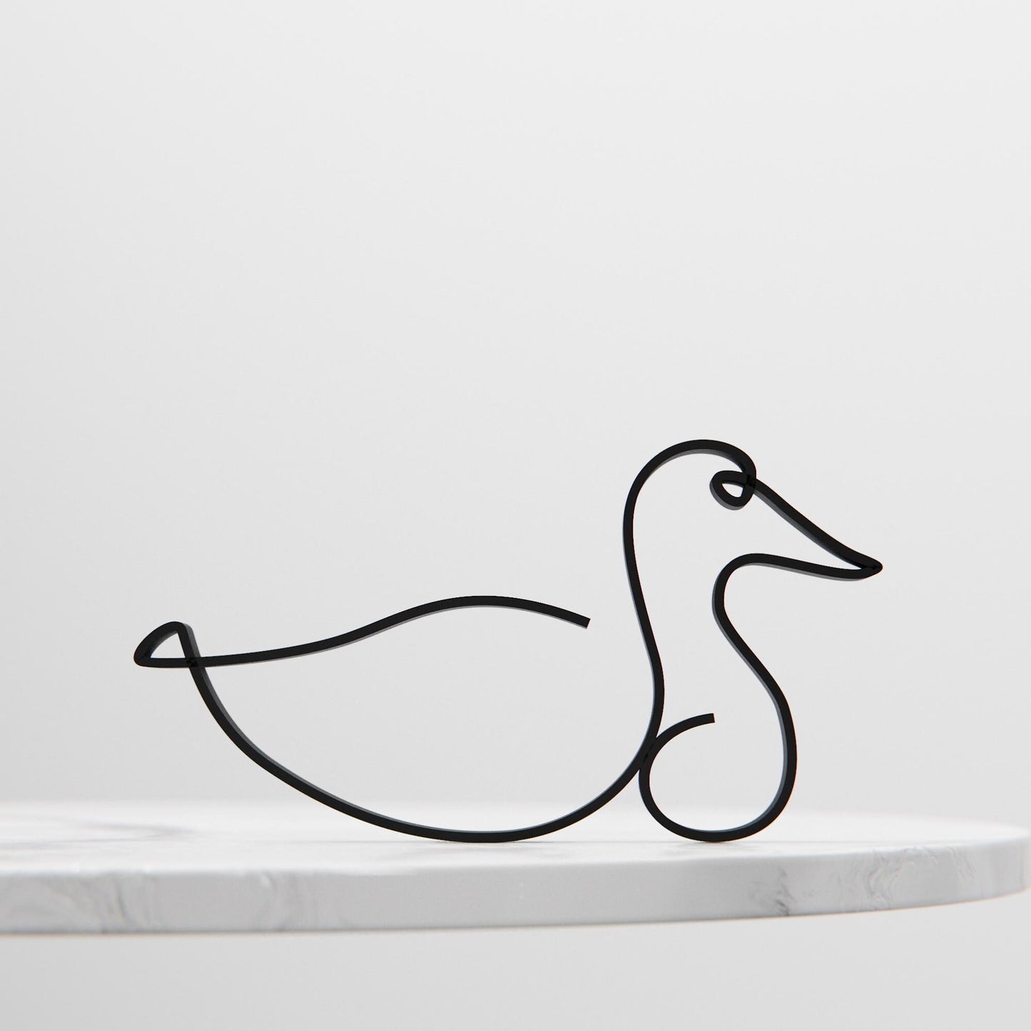 Duck - Line Art Figure