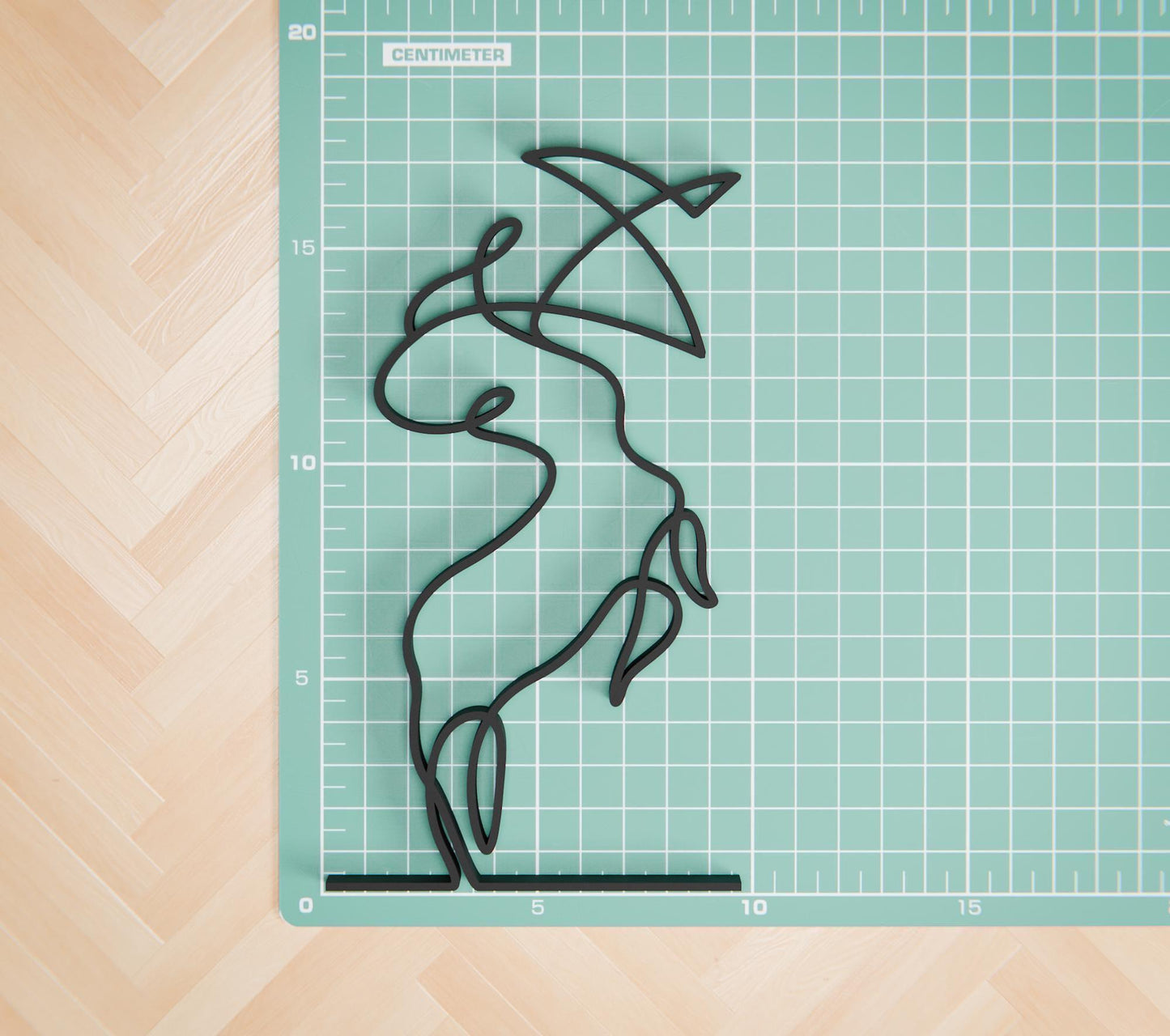 Sagittarius Constellation - Line Art Figure