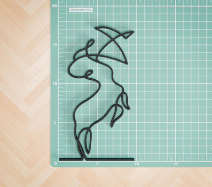 Sagittarius Constellation - Line Art Figure