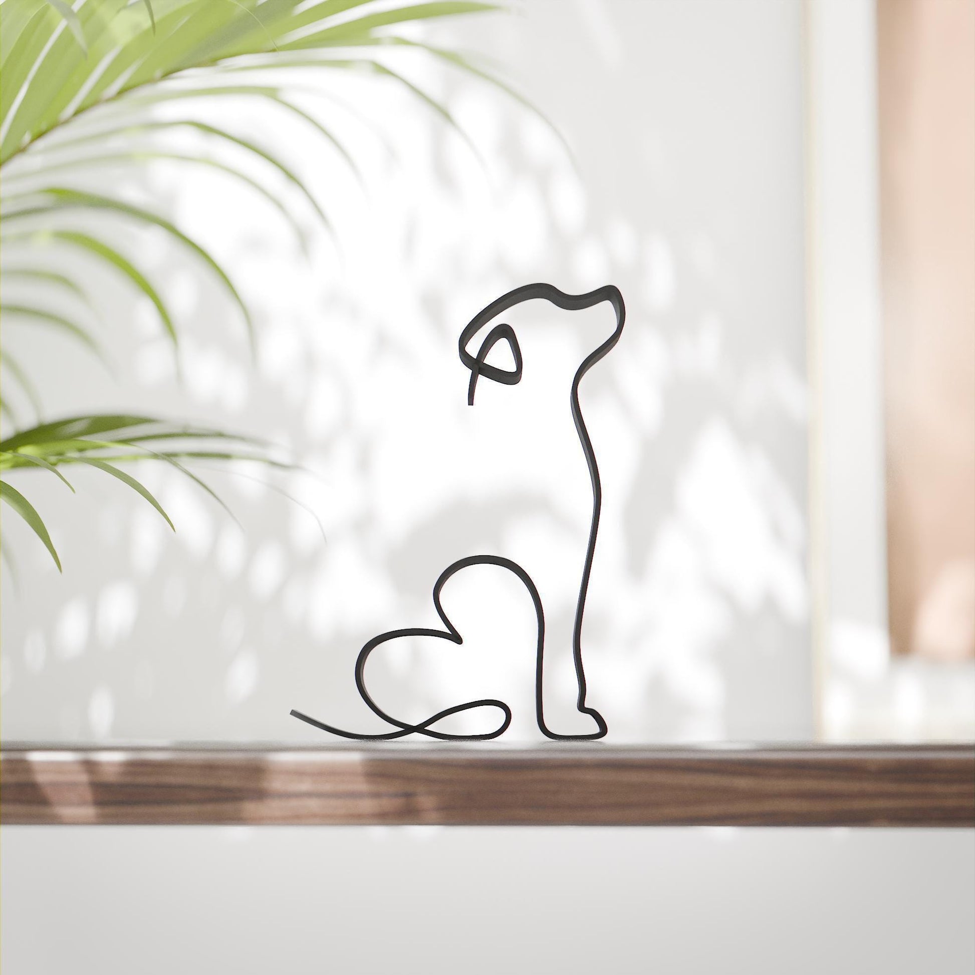 Retriever Dog 02 - Line Art Figure