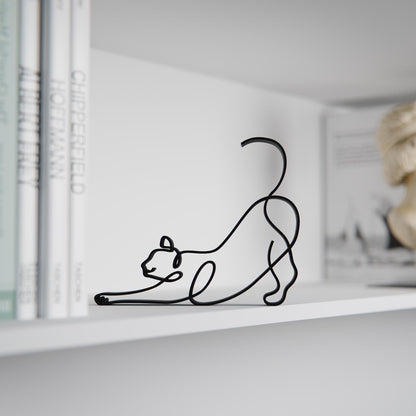 Cat 12 - Line Art Figure