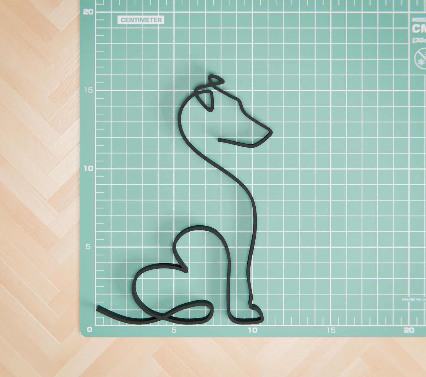 Jack Russell Terrier Dog 37 - Line Art Figure