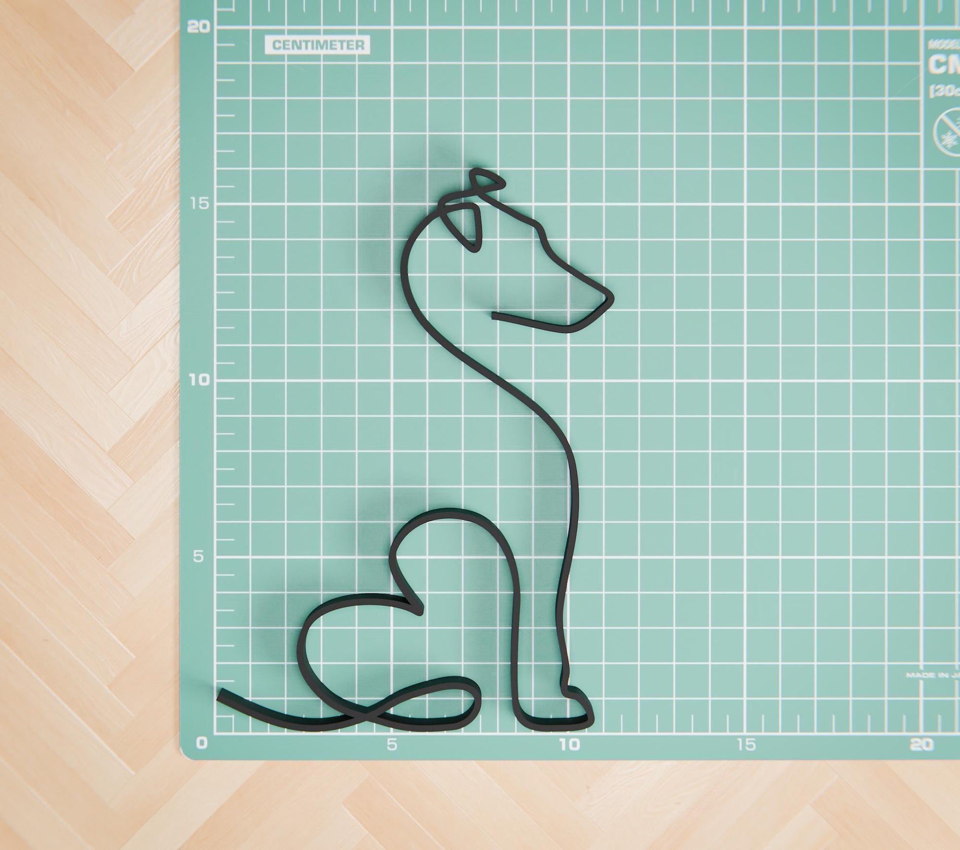 Jack Russell Terrier Dog 37 - Line Art Figure
