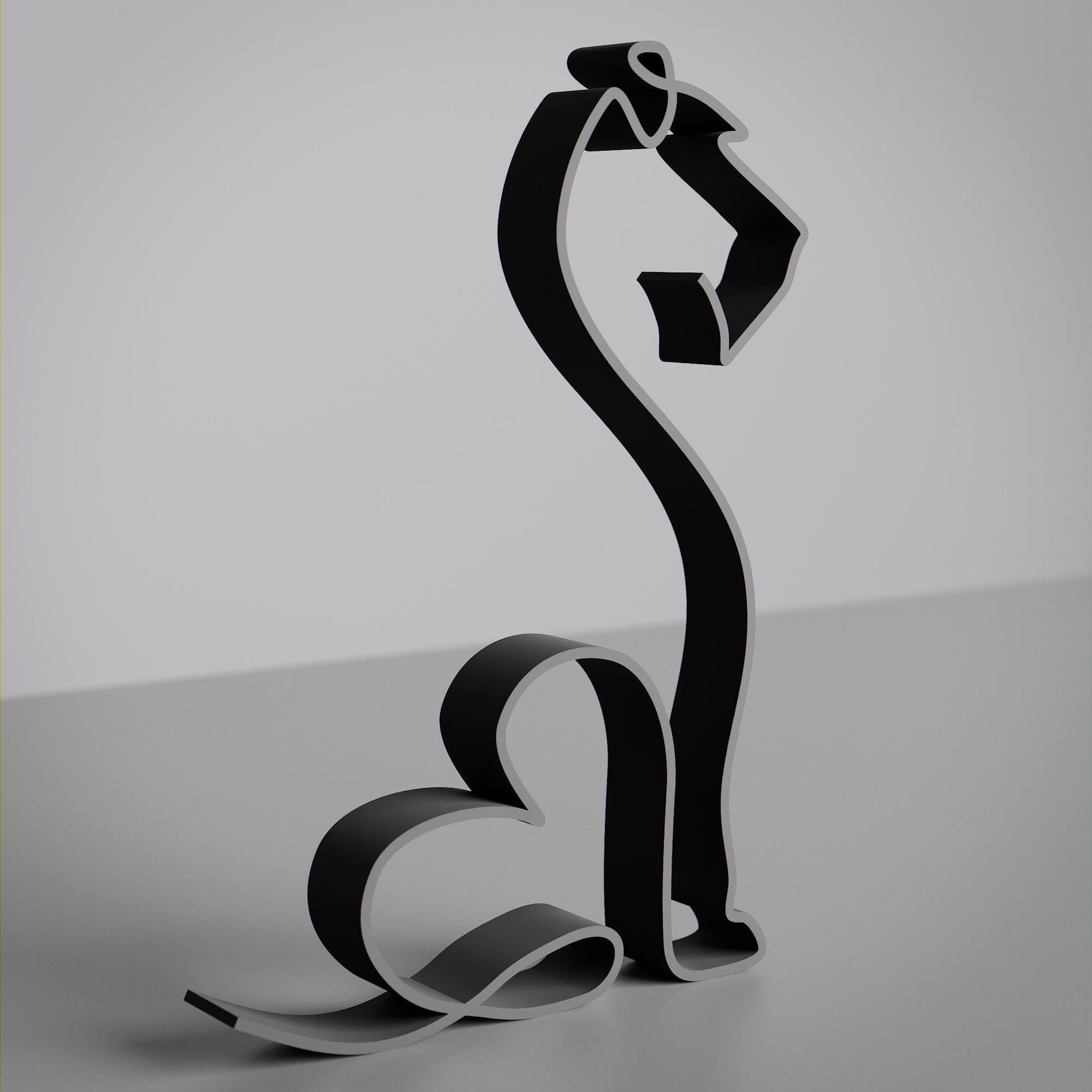 Anatolian Gift BoxIrish Terrier Dog 29 - Line Art Figure