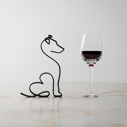 Anatolian Gift BoxJack Russell Terrier Dog 37 - Line Art Figure