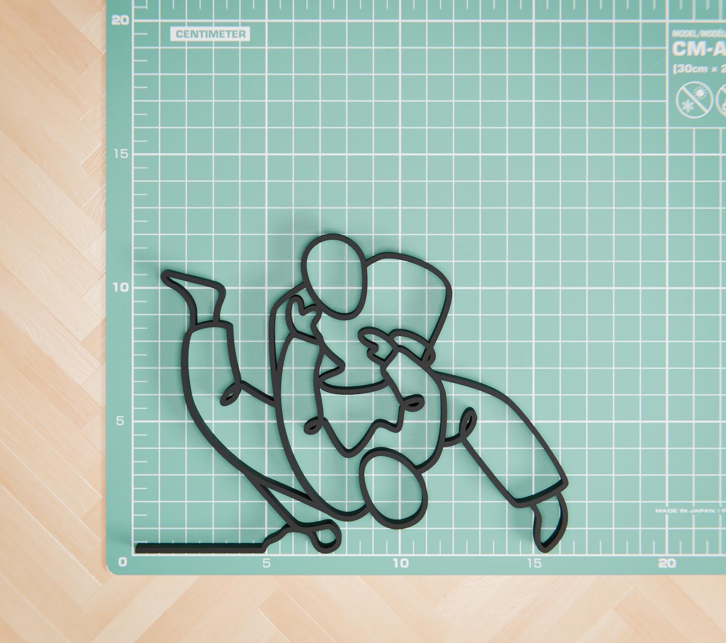 Anatolian Gift BoxJiu jitsu Fighter - Customized Line Art Figure