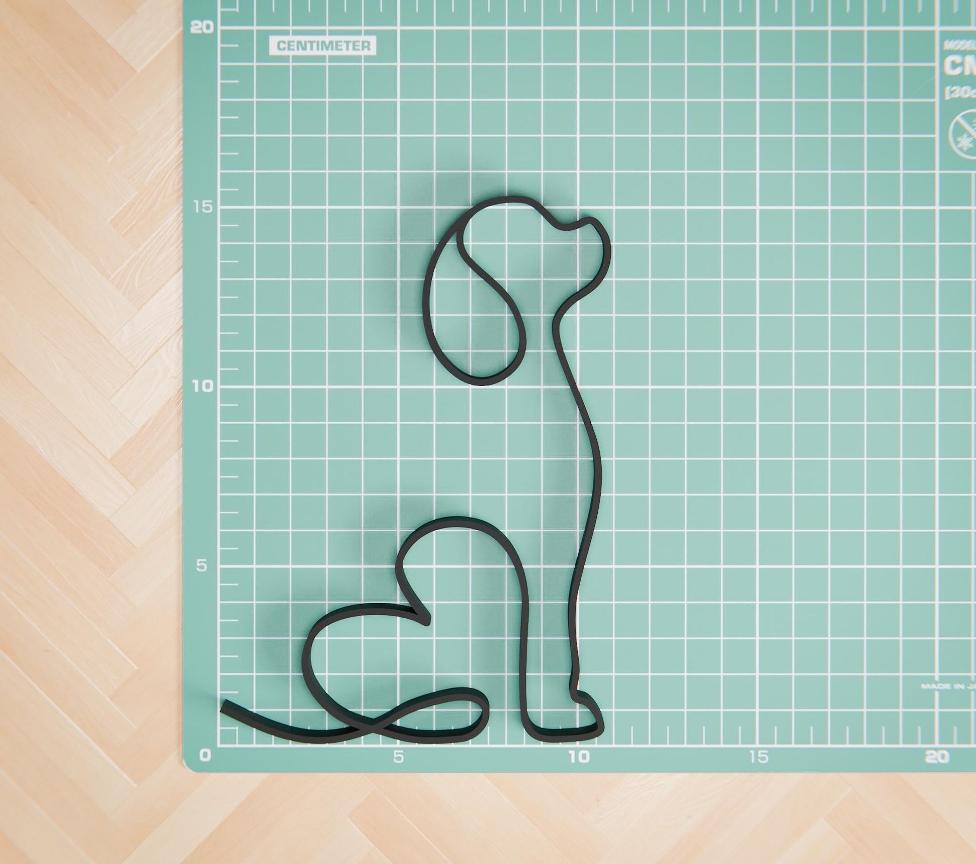 Anatolian Gift BoxKing Charles Spaniel Dog 34 - Line Art Figure