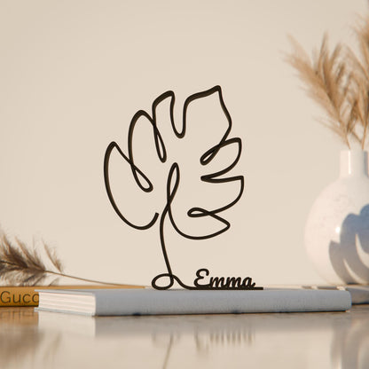 Anatolian Gift BoxLeaf - Customized Line Art Figure