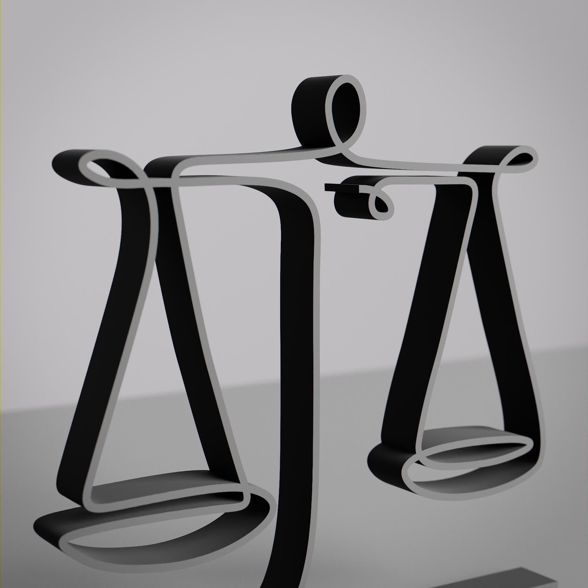 Anatolian Gift BoxLibra The Scales - Customized Line Art Figure