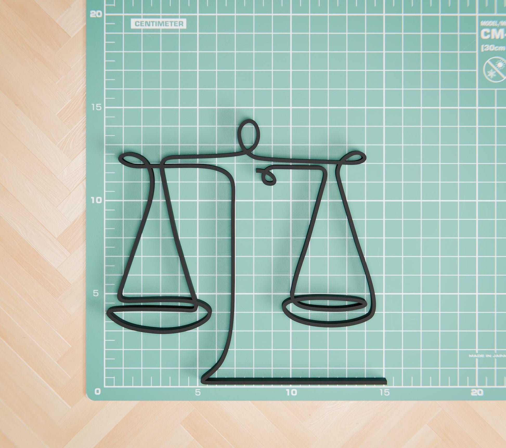 Anatolian Gift BoxLibra The Scales - Customized Line Art Figure