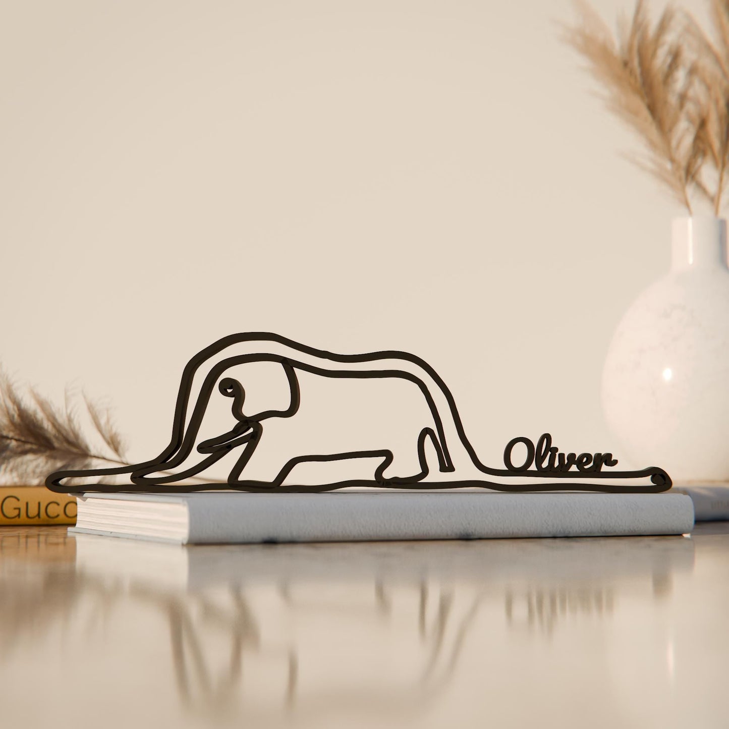 Anatolian Gift BoxLittle Prince Snake - Customized Line Art Figure