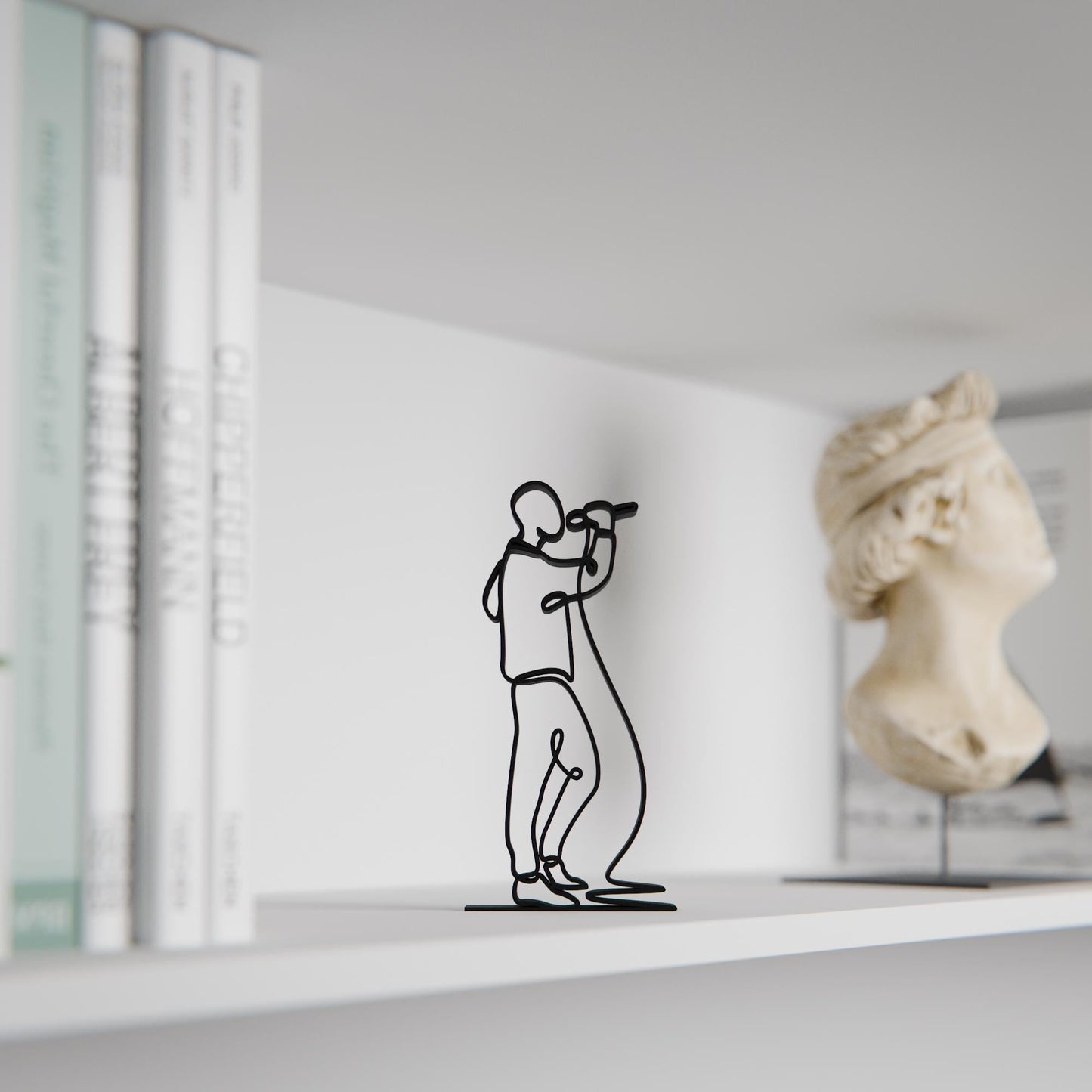 Anatolian Gift BoxMale Vocalist - Customized Line Art Figure