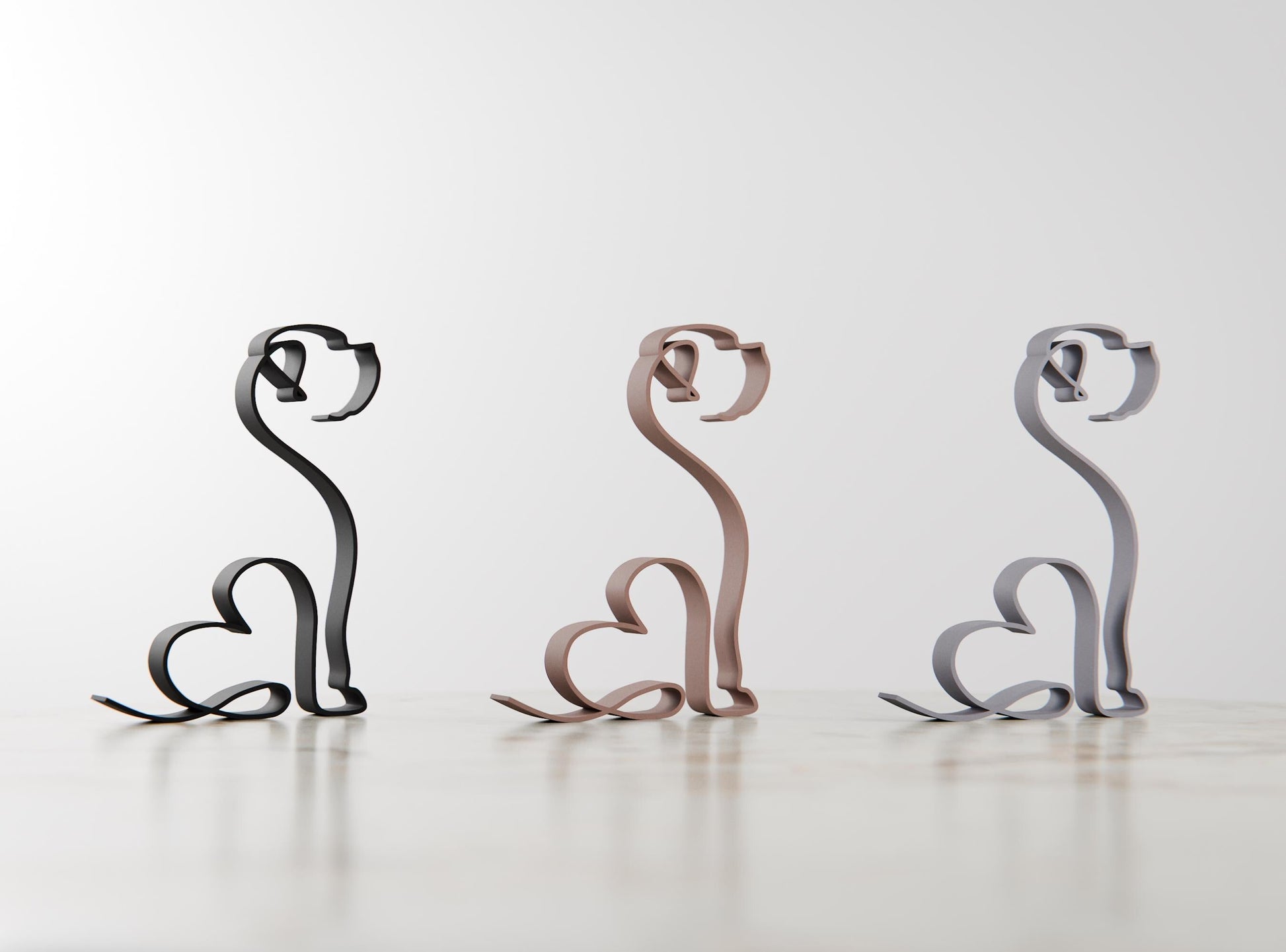 Anatolian Gift BoxMastiff Dog 26 - Line Art Figure