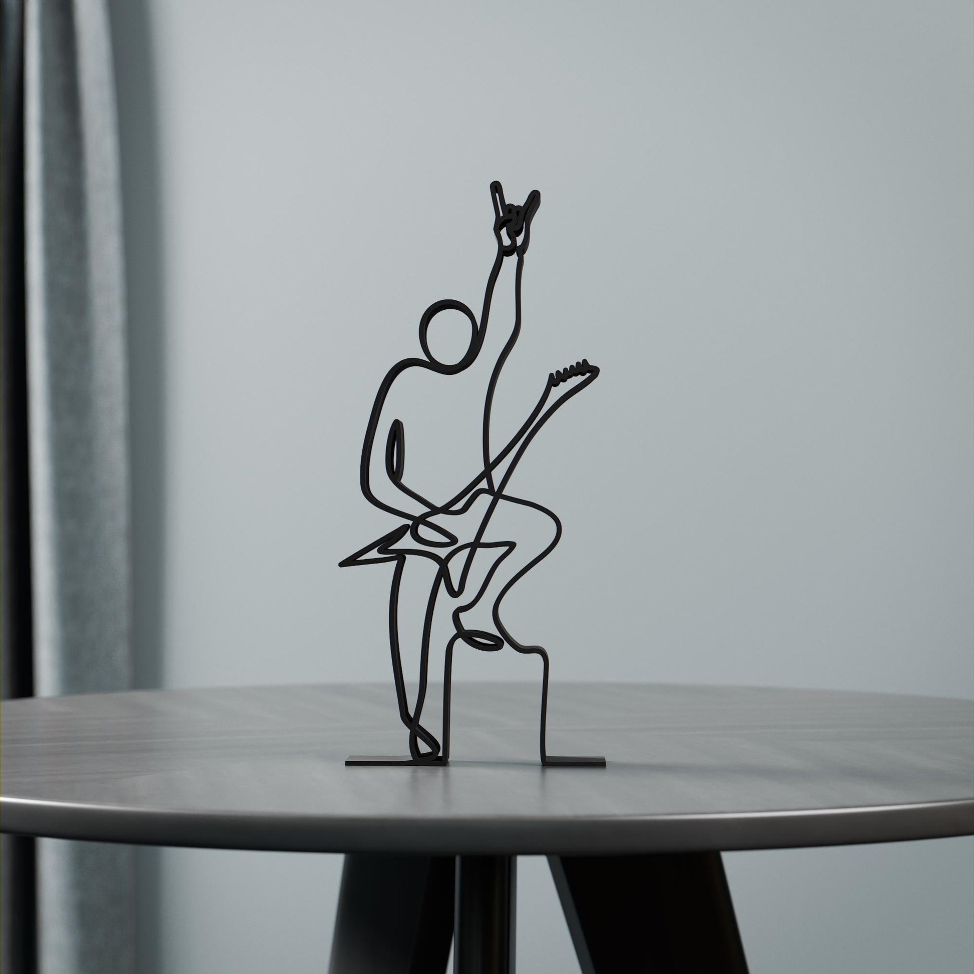 Anatolian Gift BoxMetalhead Guitarist - Customized Line Art Figure