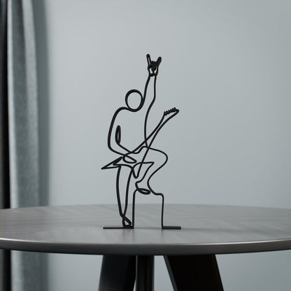 Anatolian Gift BoxMetalhead Guitarist - Customized Line Art Figure