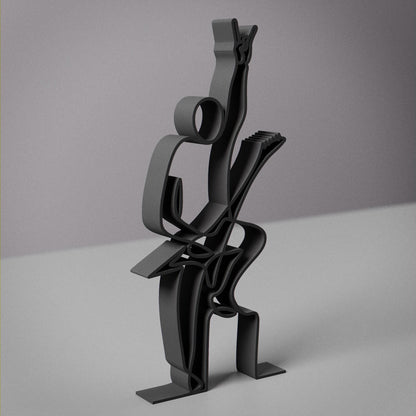 Anatolian Gift BoxMetalhead Guitarist - Customized Line Art Figure