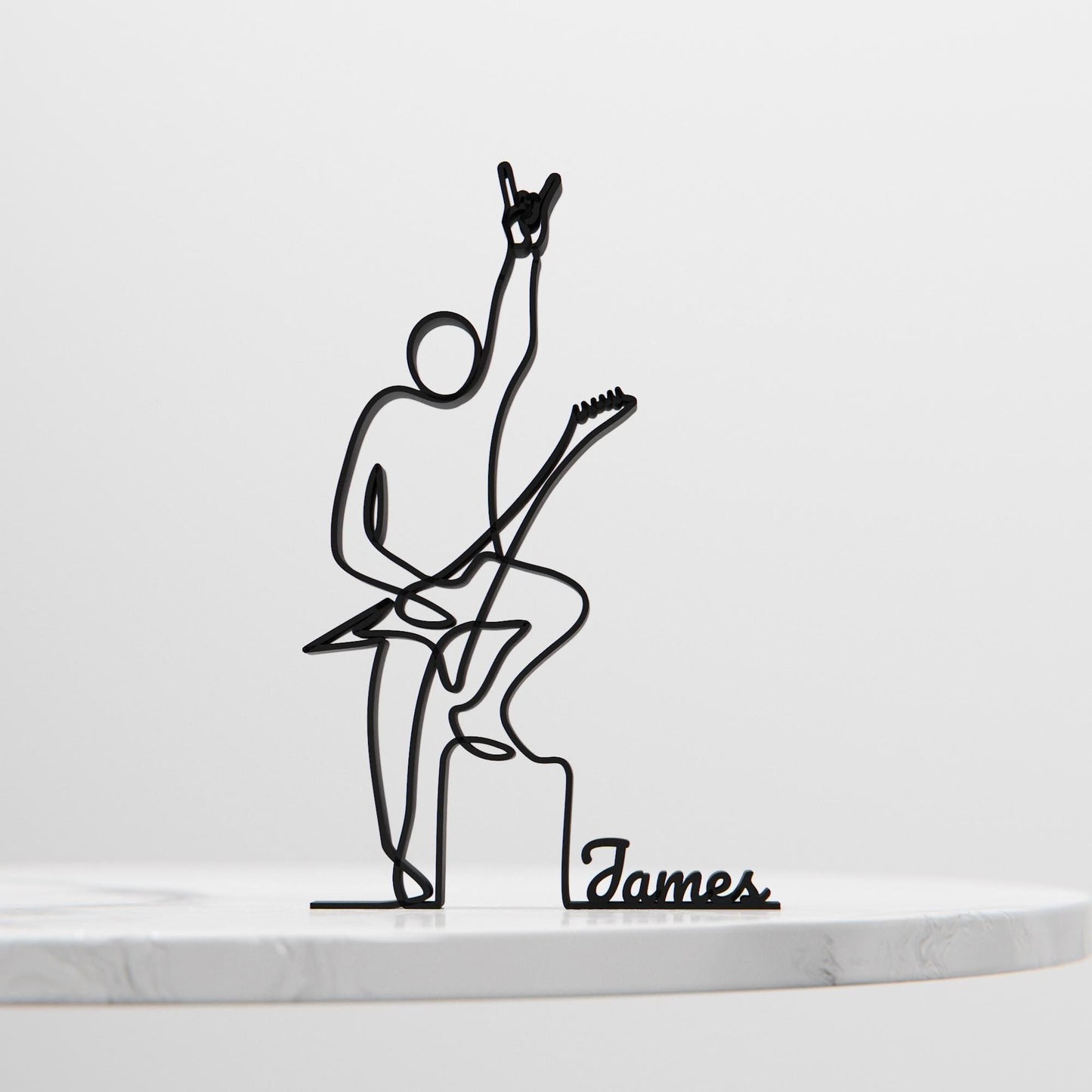 Anatolian Gift BoxMetalhead Guitarist - Customized Line Art Figure