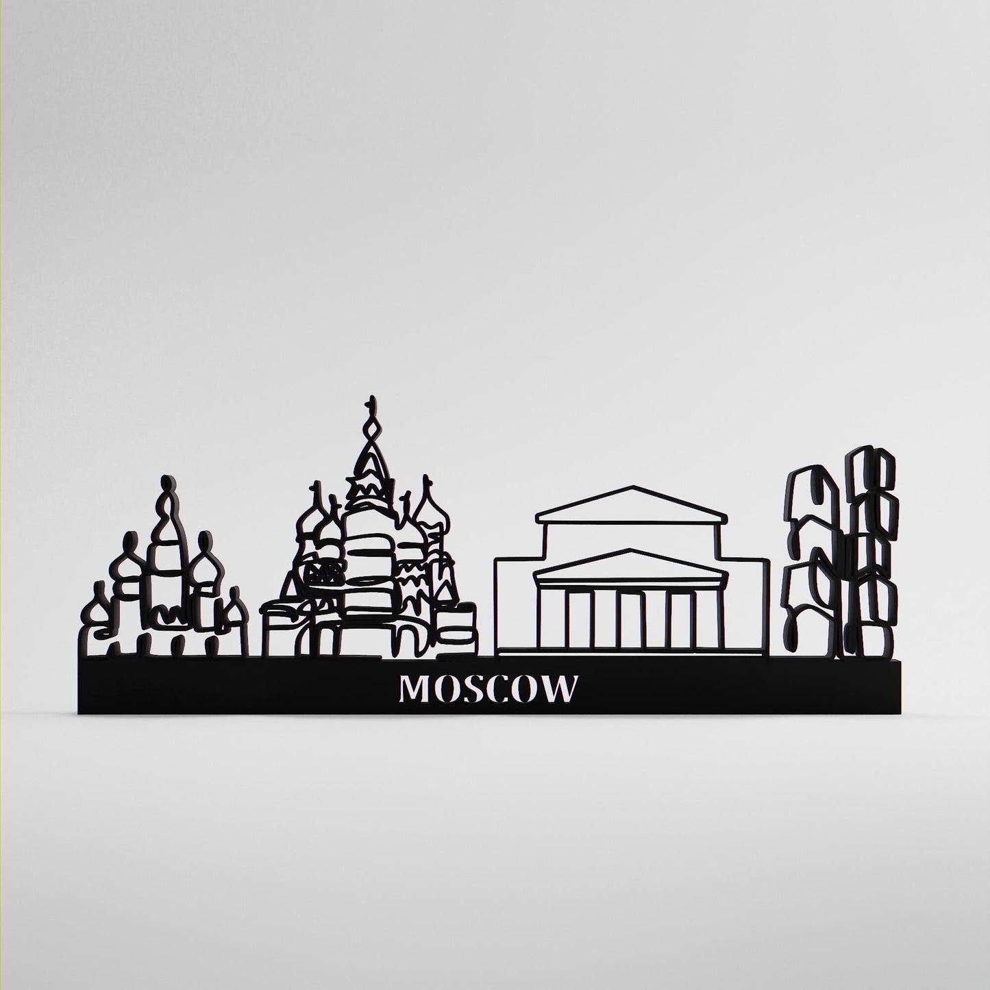 Anatolian Gift BoxMoscow Cityscape