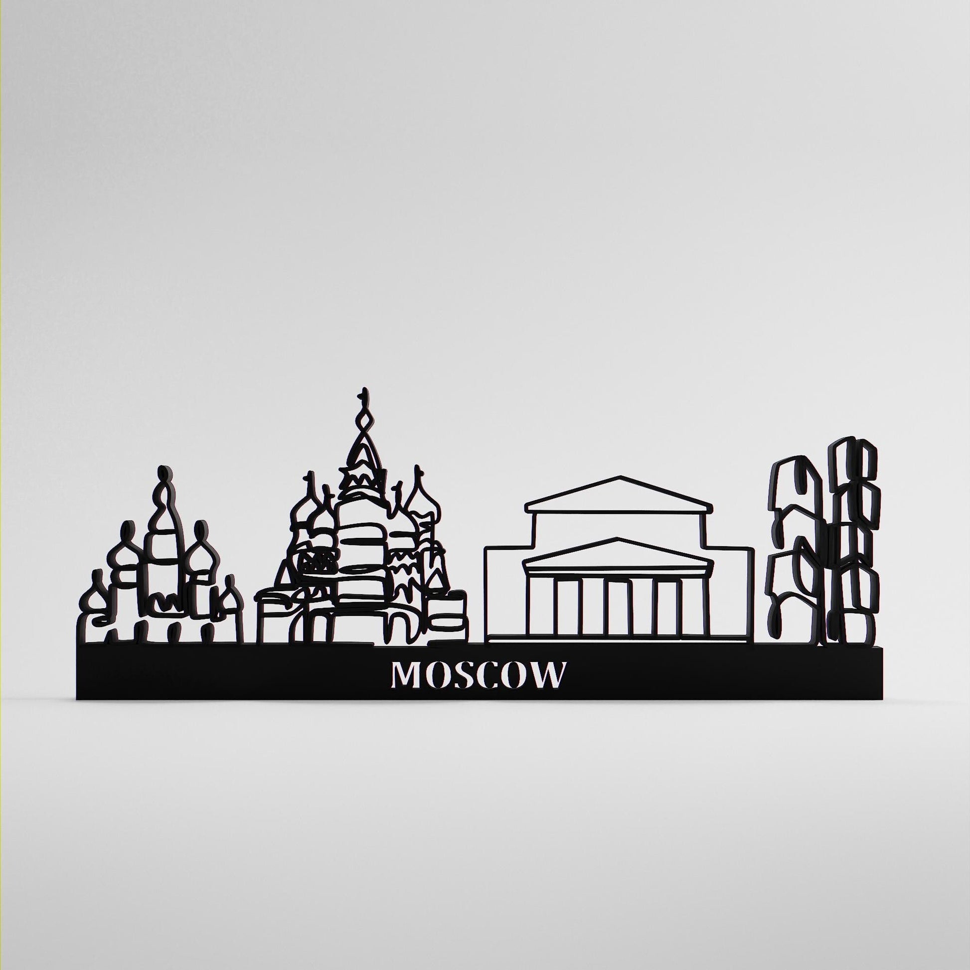 Anatolian Gift BoxMoscow Cityscape