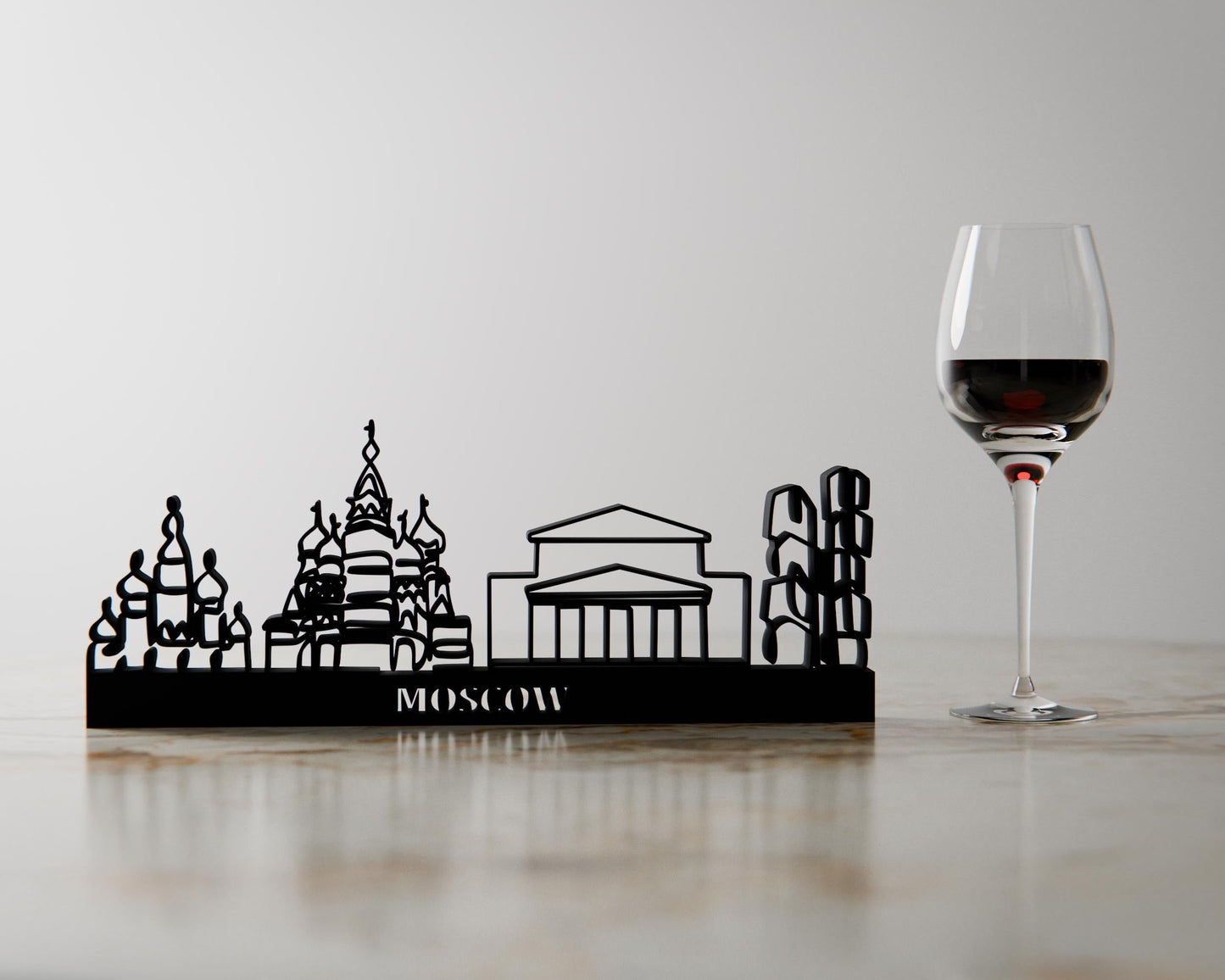 Anatolian Gift BoxMoscow Cityscape