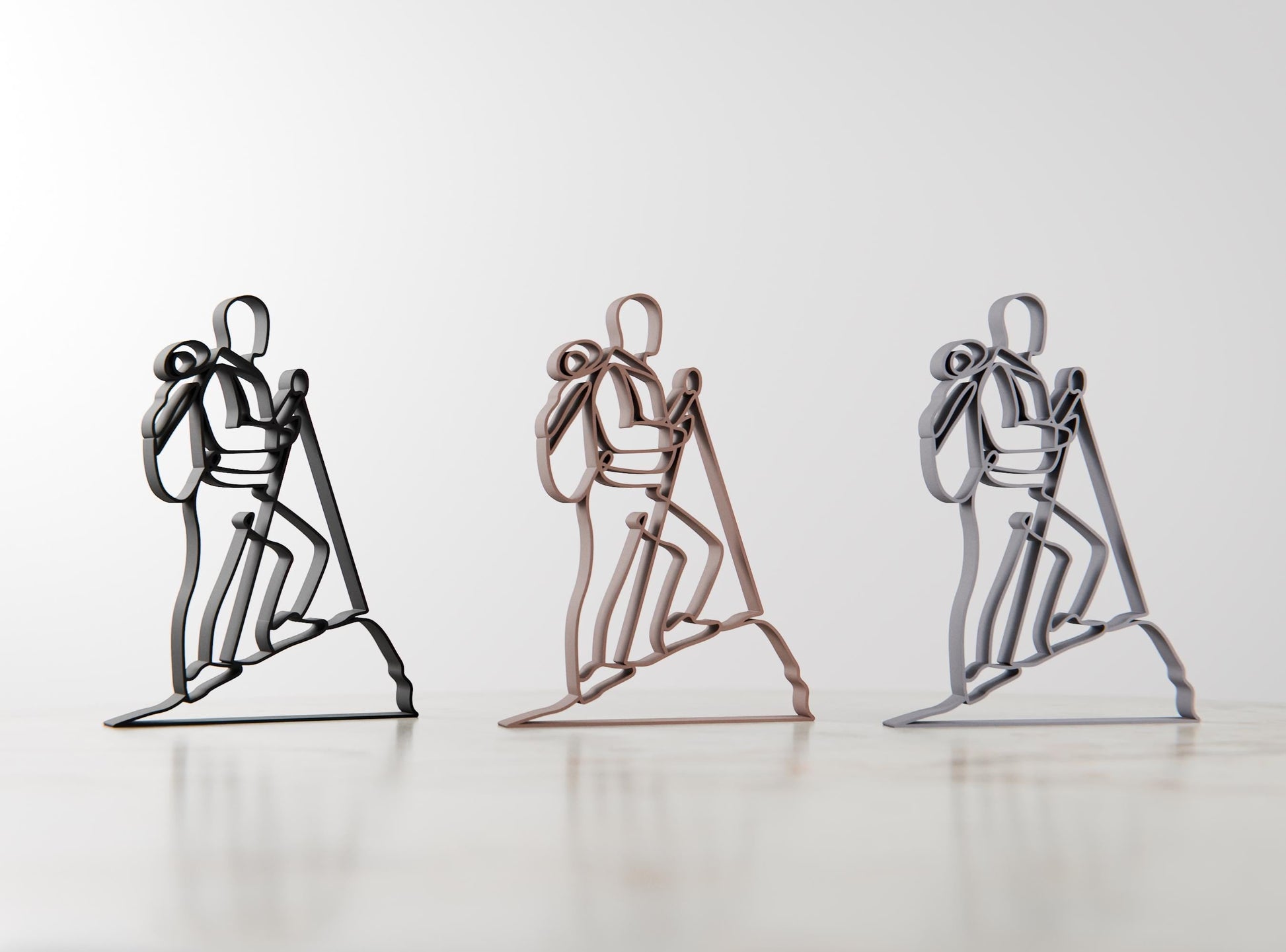 Anatolian Gift BoxMountaineer - Customized Line Art Figure