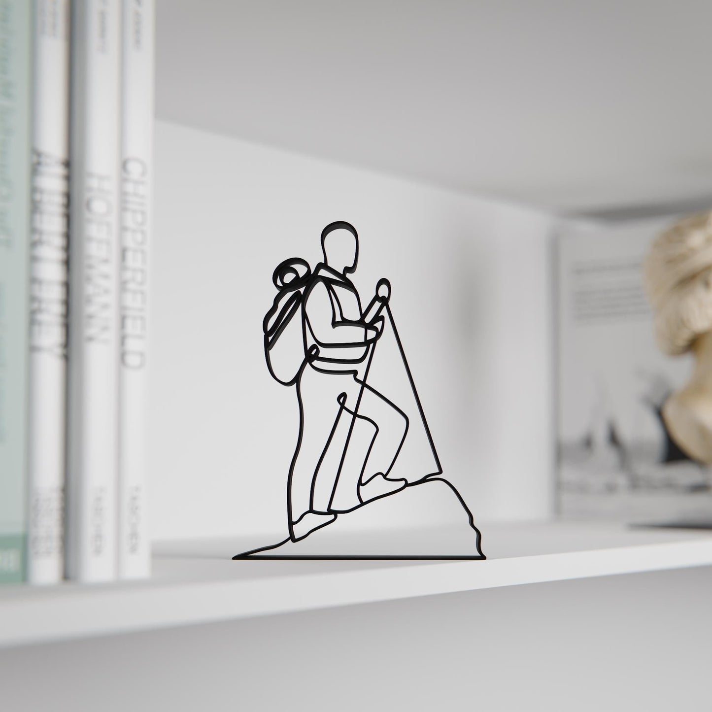 Anatolian Gift BoxMountaineer - Customized Line Art Figure