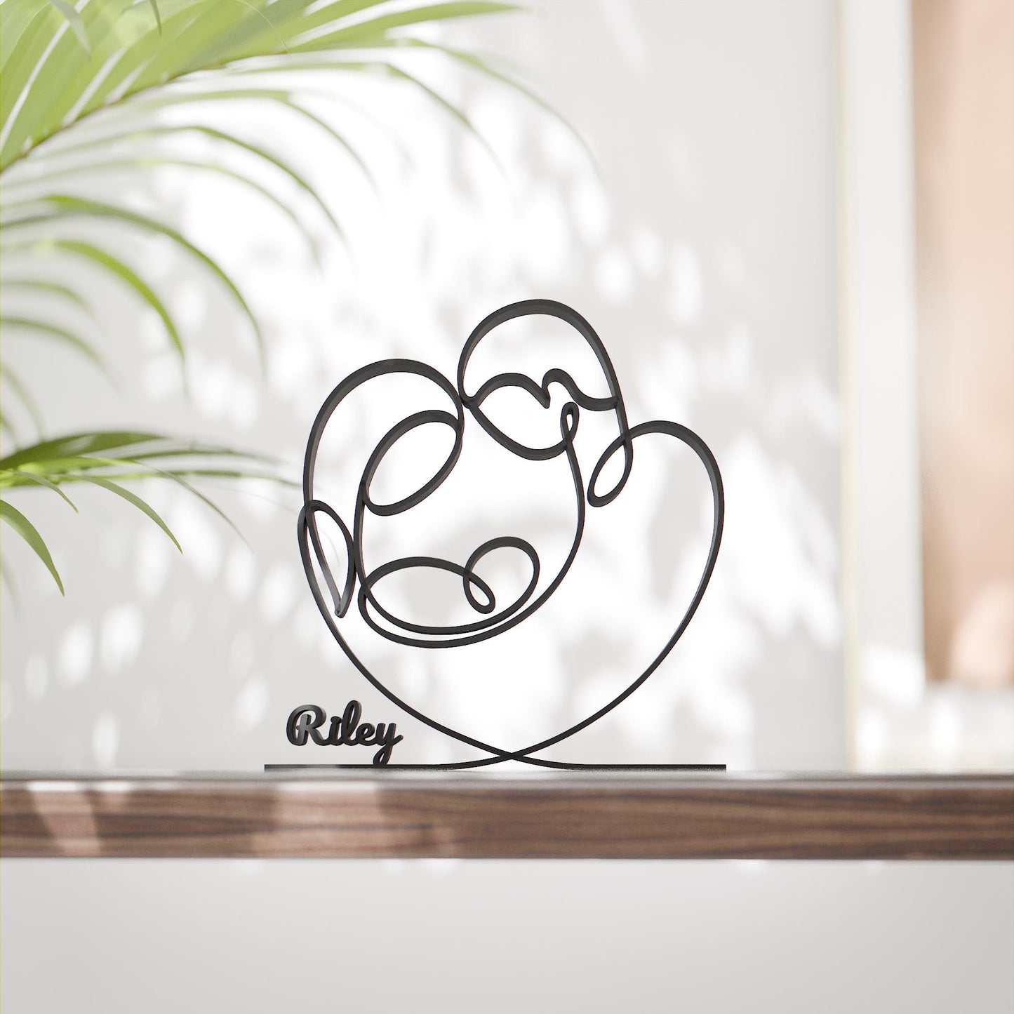 Anatolian Gift BoxNewborn - Customized Line Art Figure