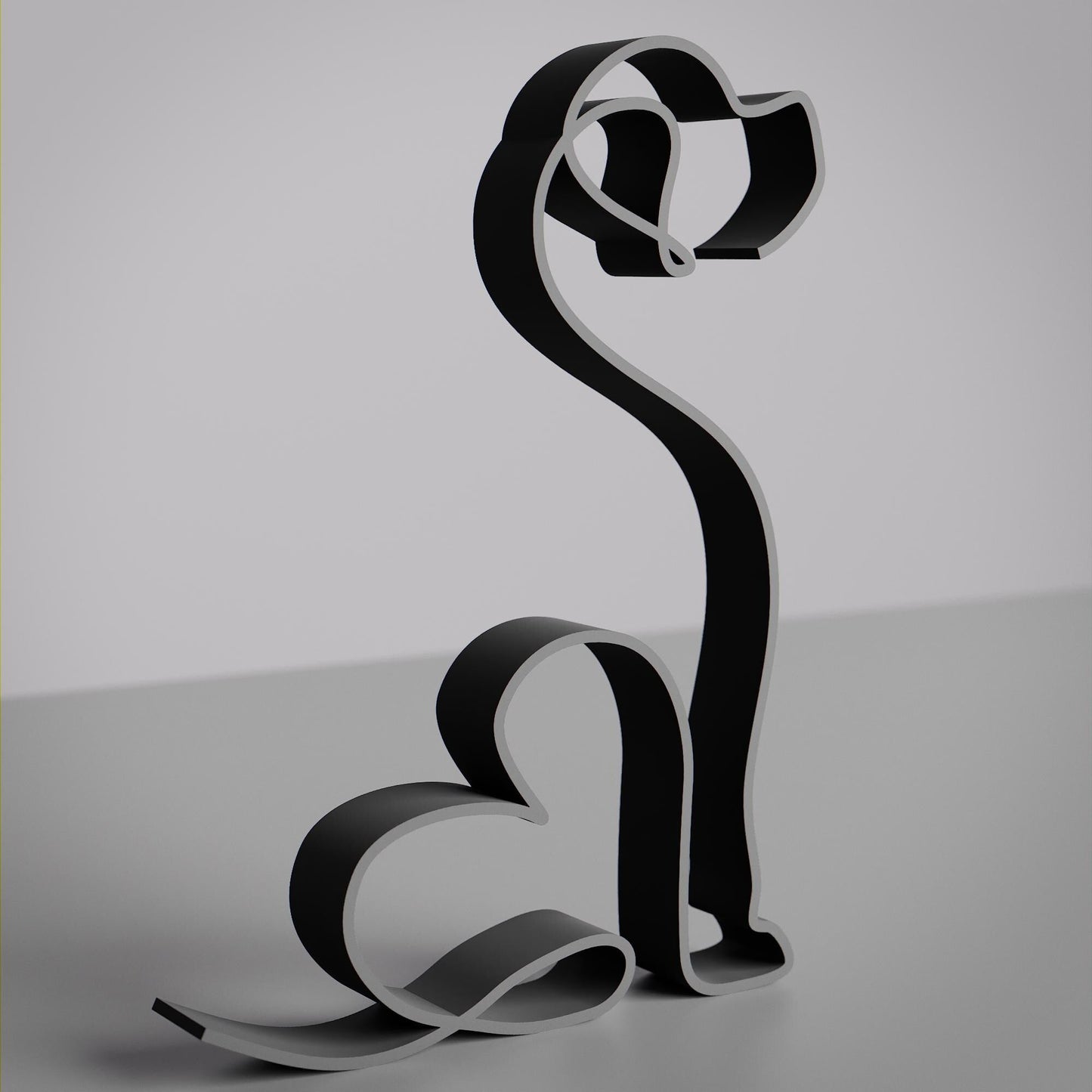 Anatolian Gift BoxNewfoundland Dog 35 - Line Art Figure