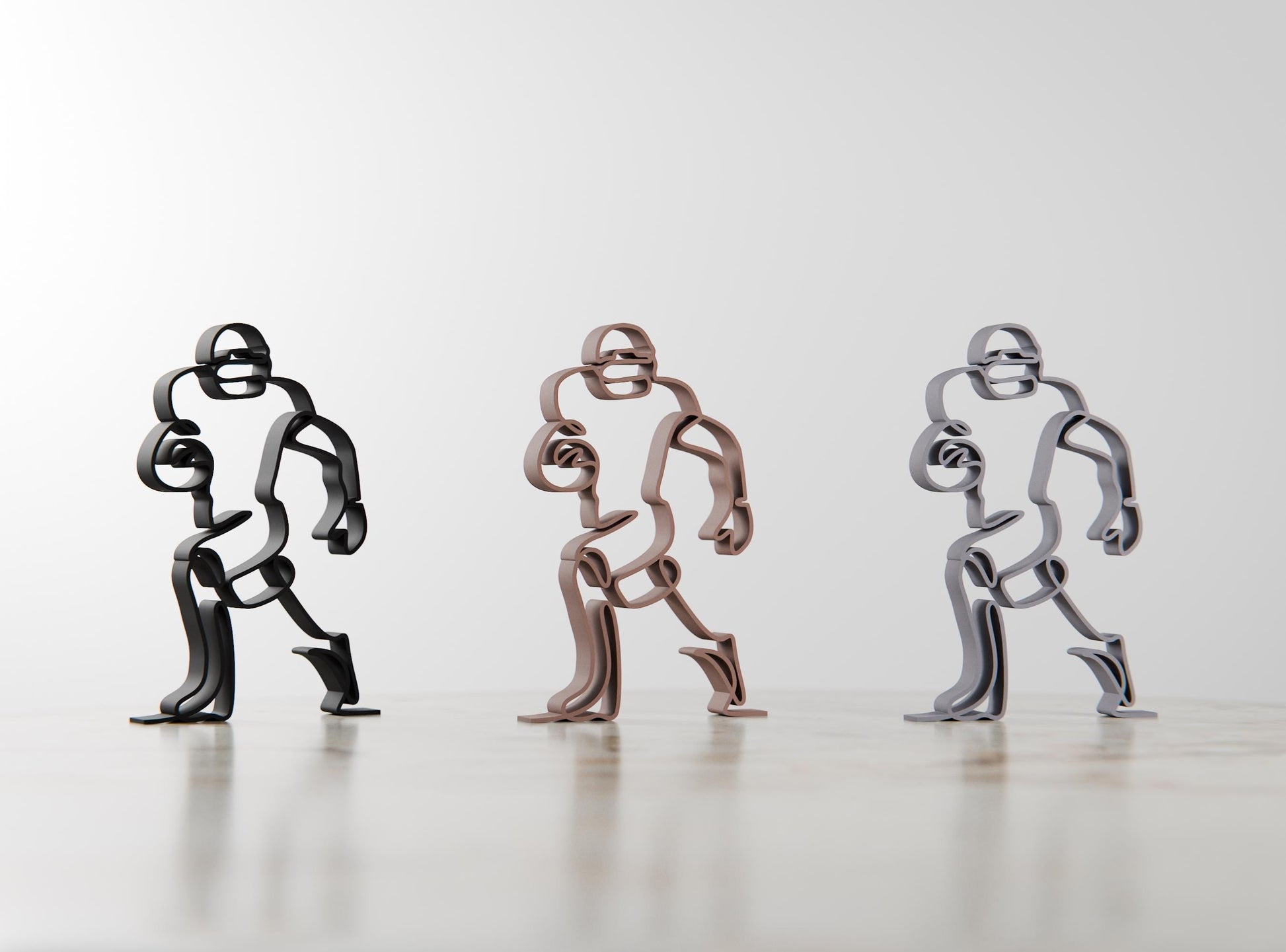 Anatolian Gift BoxNFL Player - Customized Line Art Figure