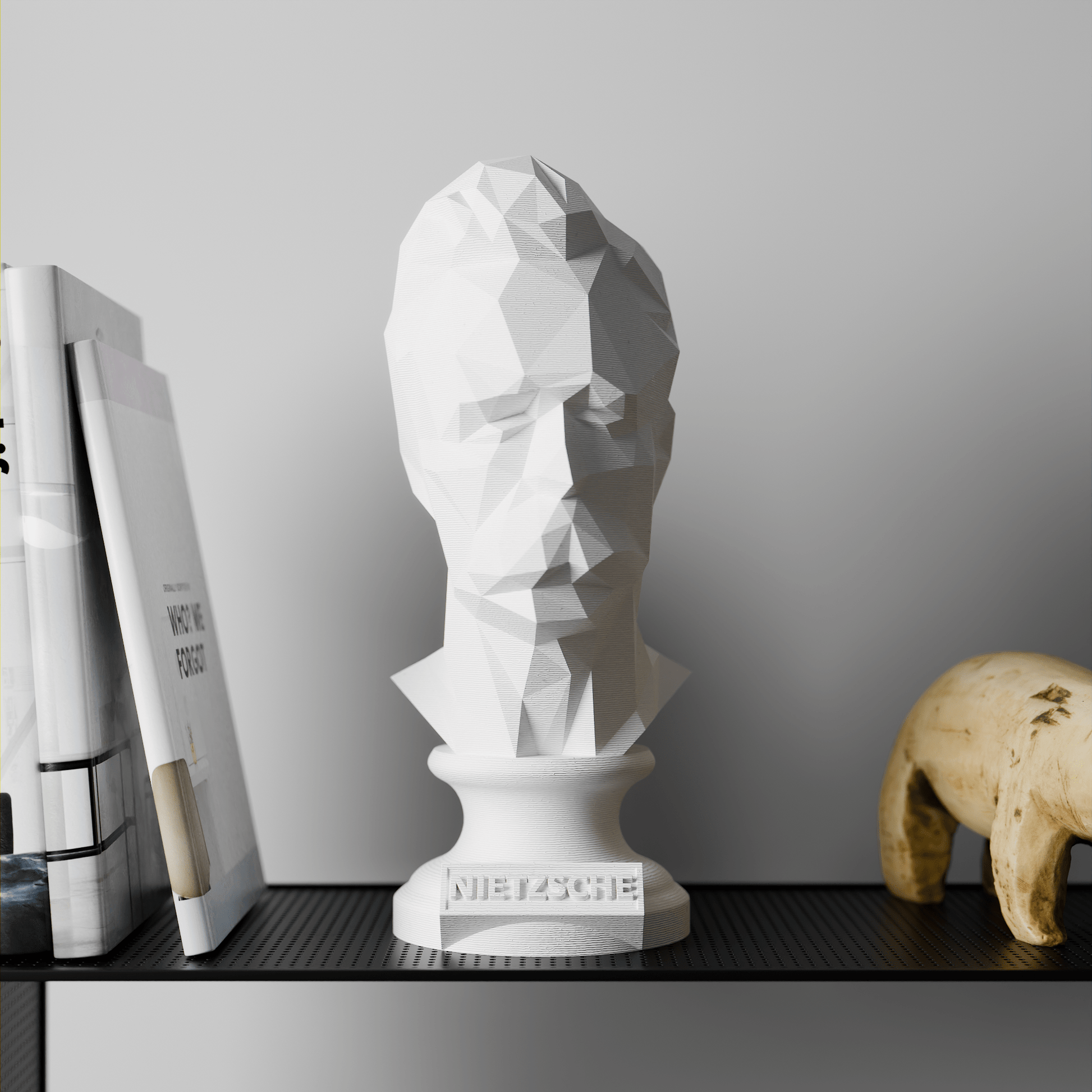Anatolian Gift BoxNietzsche - Low Poly Bust