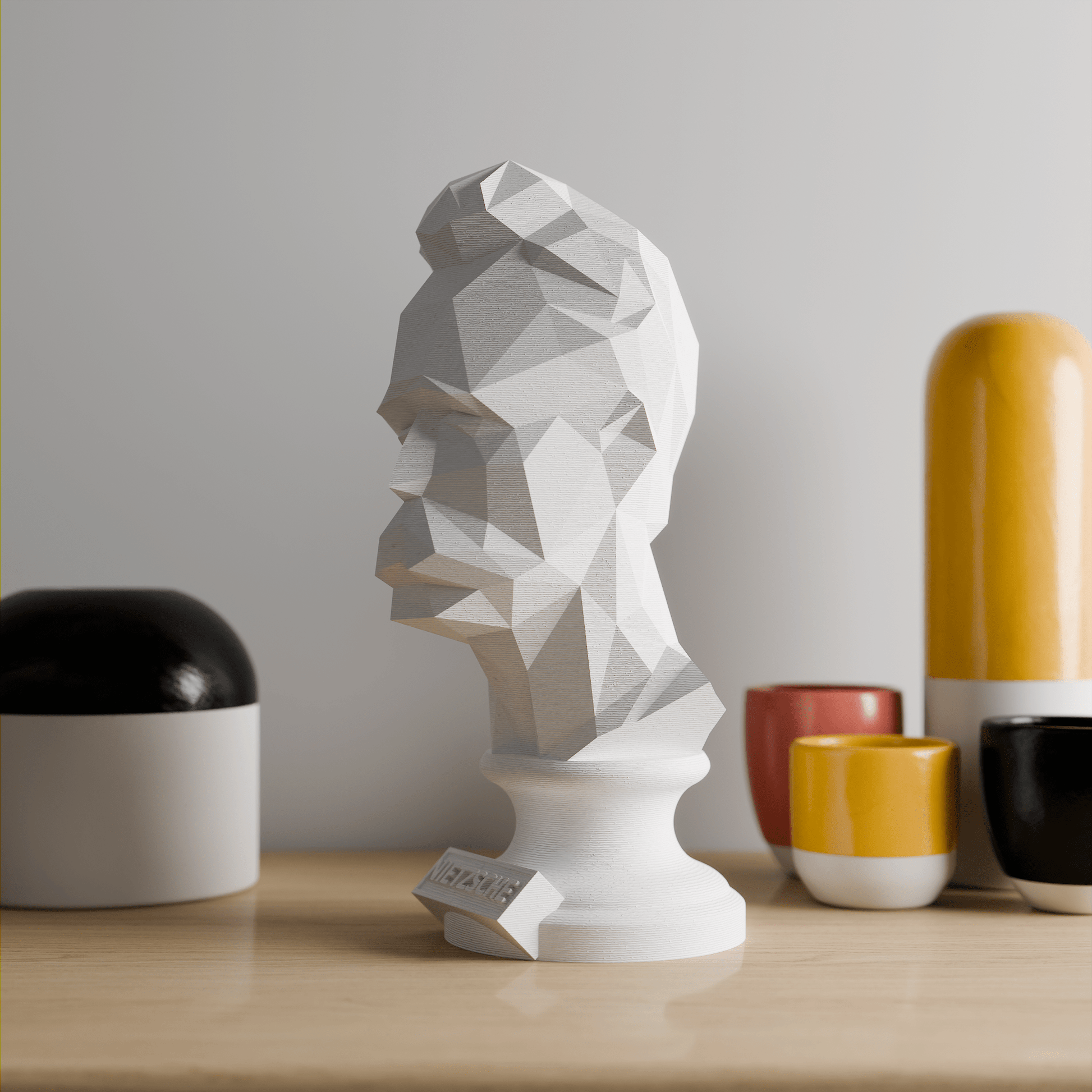 Anatolian Gift BoxNietzsche - Low Poly Bust