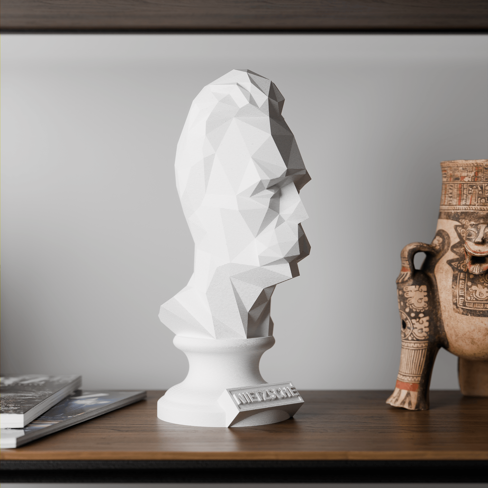 Anatolian Gift BoxNietzsche - Low Poly Bust