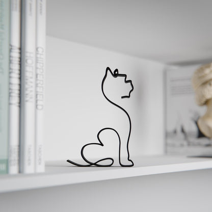 Anatolian Gift BoxNorwich Terrier Dog 36 - Line Art Figure