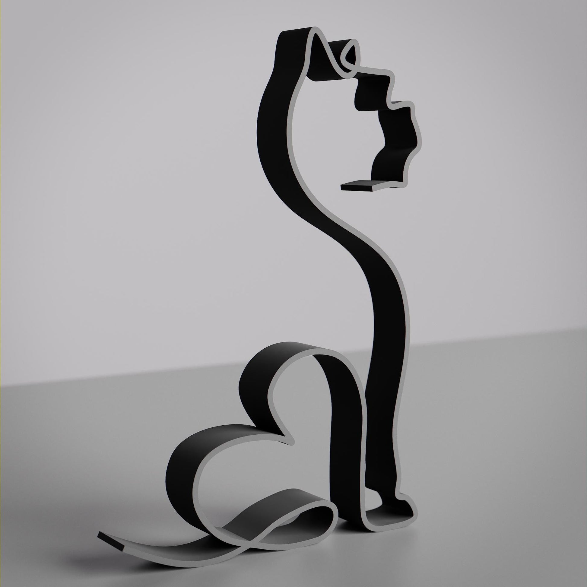 Anatolian Gift BoxNorwich Terrier Dog 36 - Line Art Figure