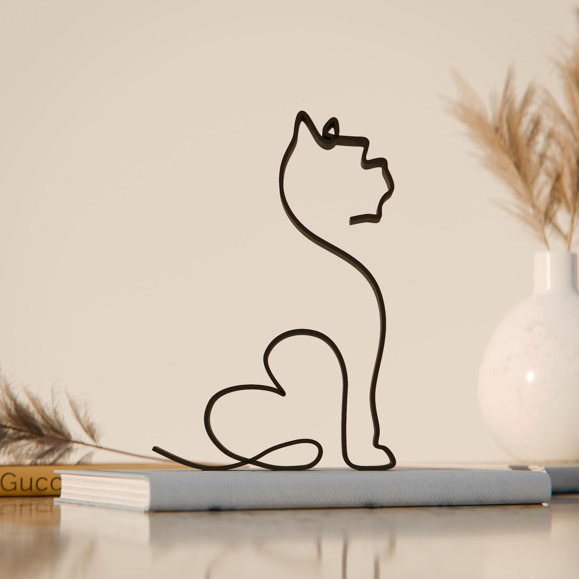 Anatolian Gift BoxNorwich Terrier Dog 36 - Line Art Figure