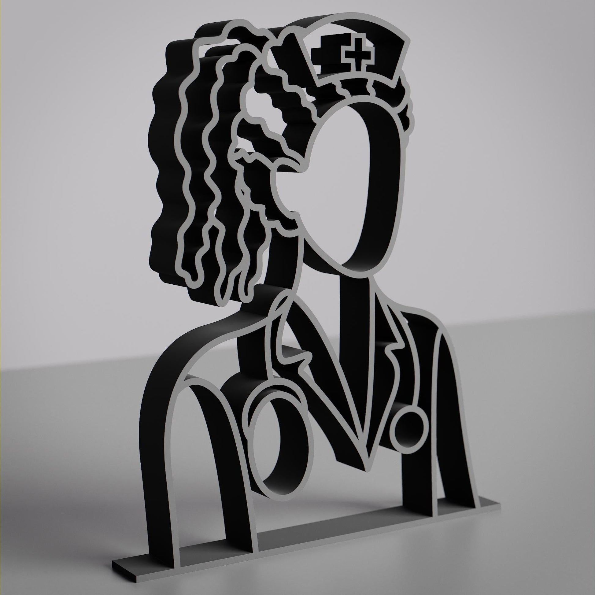 Anatolian Gift BoxNurse 02 - Customized Line Art Figure