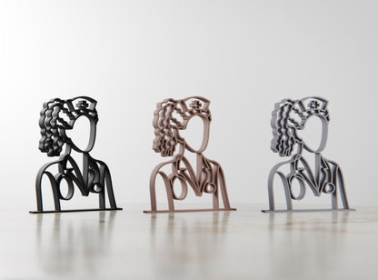 Anatolian Gift BoxNurse 02 - Customized Line Art Figure