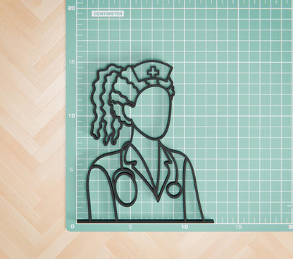 Anatolian Gift BoxNurse 02 - Customized Line Art Figure