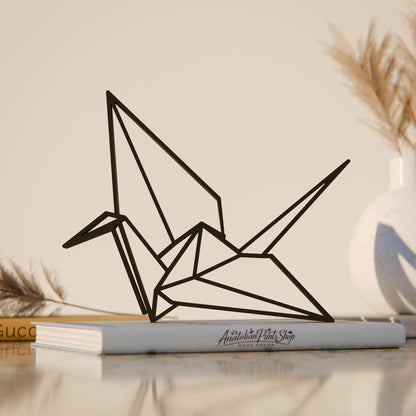 Anatolian Gift BoxOrigami Bird - Customized Line Art Figure