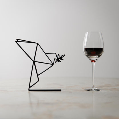 Anatolian Gift BoxOrigami Dove - Customized Line Art Figure