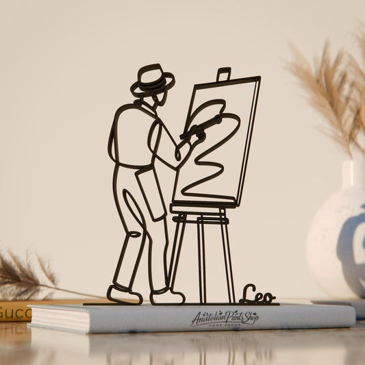 Anatolian Gift BoxPainter - Customized Line Art Figure